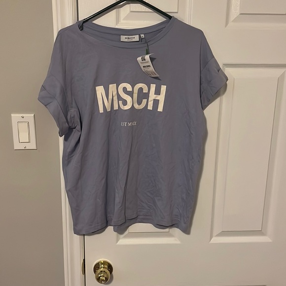 ✨2 for $10✨Authentic MSCH Copenhagen logo tee(BRAND NEW) - Picture 1 of 2